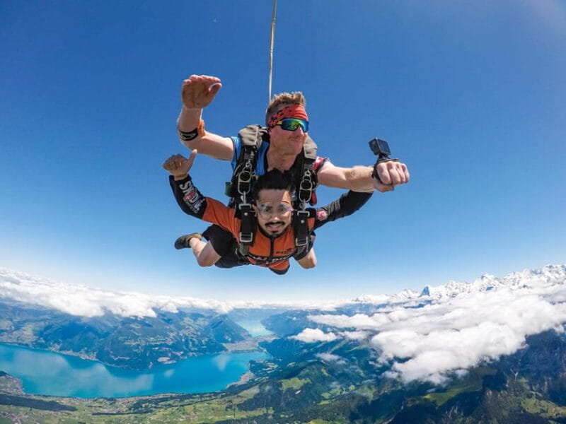 From Zurich: Interlaken Skydiving & Scenic Flight Adventure - The Scenic Flight: A Bird’s-Eye View of Swiss Peaks