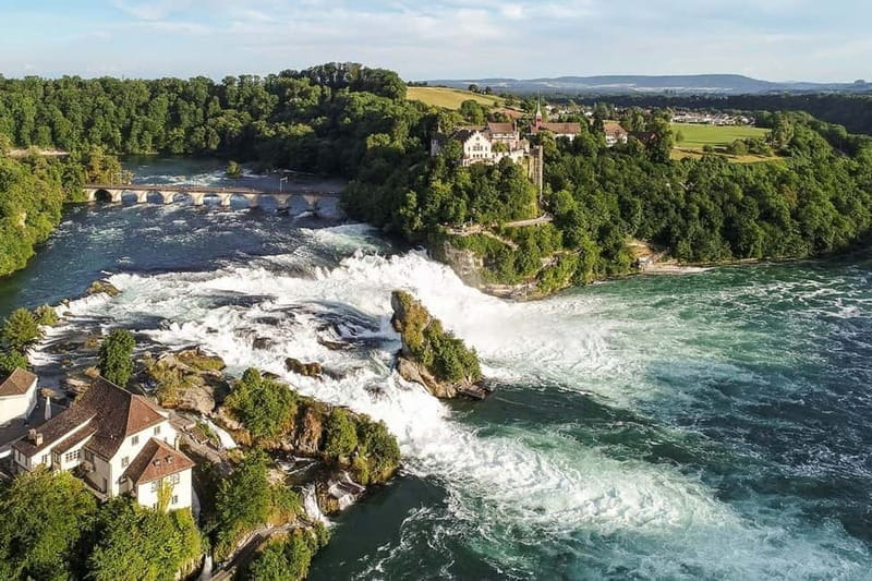 From Zurich: Stein am Rhein and Rhine Falls - The Drive and Landscape