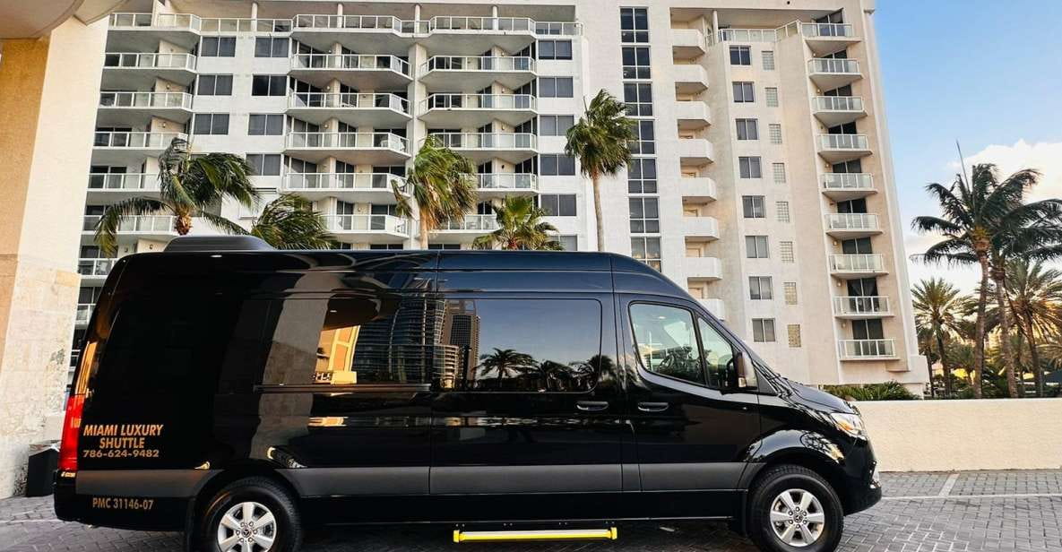 Ft. Lauderdale Airport Shuttle to Miami Port/Hotel Van14pax - Pricing and Booking