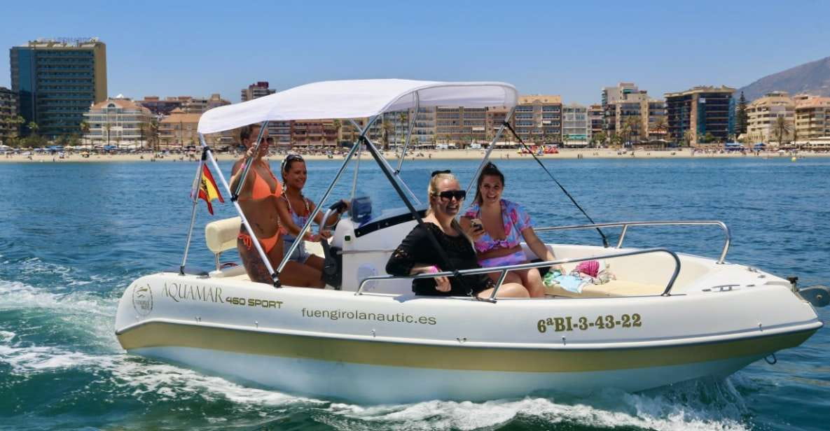 Fuengirola: 1- to 4-Hour Boat Rental - No License Needed - Things To Know