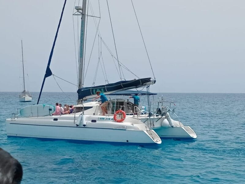 Fuerteventura: PRIVATE Catamaran All Inclusive Lobos in - Key points / Takeaways