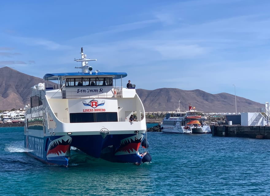 Fuerteventura: Round-Trip or 1-Way Ferry Ticket to Lanzarote - Transportation Details