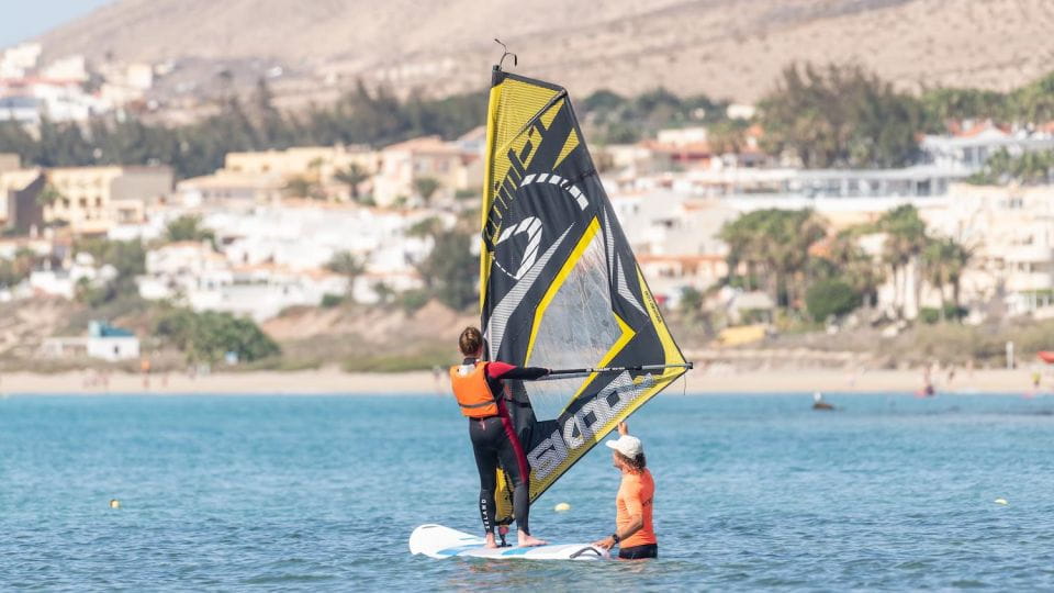 Fuerteventura: Windsurfing Taster in Costa Calma Bay! - Initial Theory Session