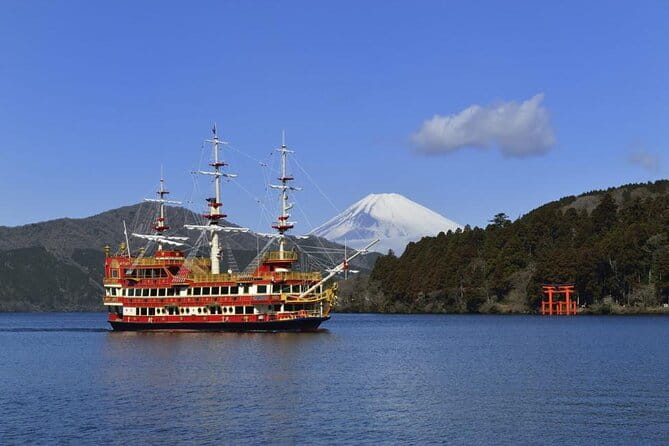 Fuji Day Trip to Hakone Pirate Boat Ropeway Gotemba Outlets - Itinerary Highlights
