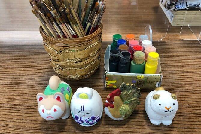 Fukuoka Open Top Bus and Hakata Doll Painting Experience With Guide - Included Services