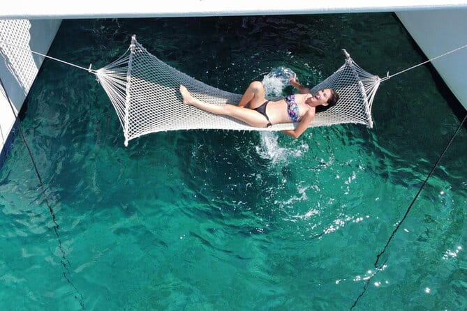 Full day Catamaran cruise in Porto Conte Natural Park - The First Stop: Cala dInferno – A Hidden Seaside Gem