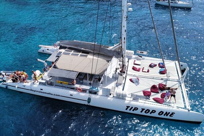 Full-Day Catamaran Cruise With Lunch in Island of Malta - Cominos Crystal Lagoon