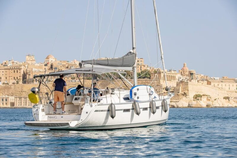 Full Day Charter on a Private Skippered Sailing Yacht - A Private Maltese Sailing Day: Exploring in Style and Comfort