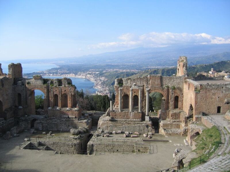 Full-Day Etna and Taormina Combination Tour - The Charm of Taormina: A Town on the Edge of the Mediterranean