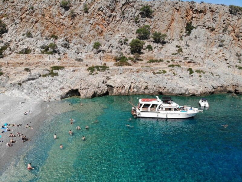 FULL DAY GROUP TOUR KOUTSOMITI KOUNOUPA & RED ROCK WITH MEAL - Key points / Takeaways