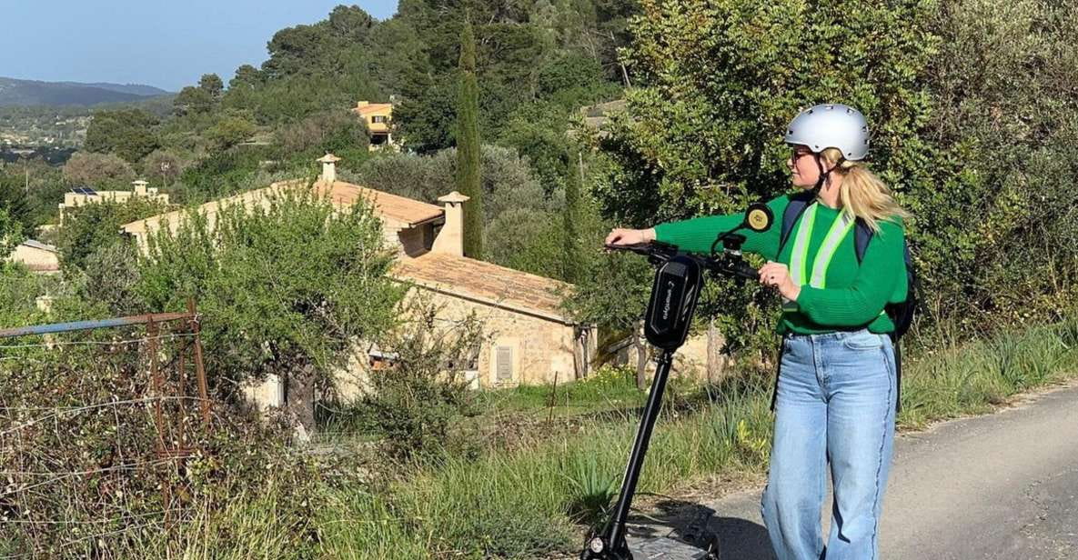 Full Day Tour: E-scooter and Wine Experience Mallorca - Mountain Village Stops