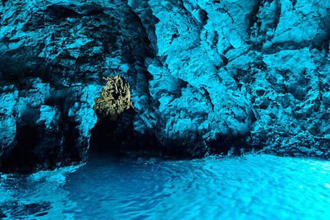 Full-Day Tour in Blue Cave and 5 Islands - All included - Exploring the Monk Seal Cave