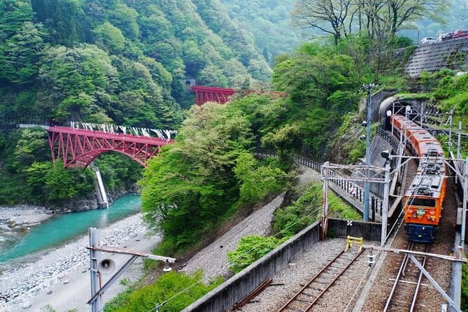 Full Day Tour to Kurobe Gorge and Unazuki Onsen From Kanazawa - Scenic Train Journeys