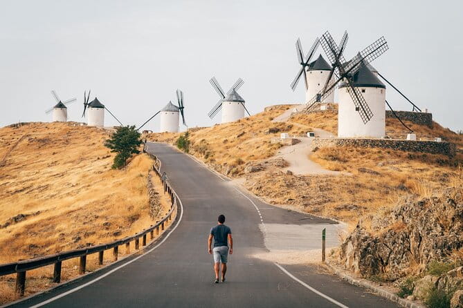 Full Day Tour to Toledo and Quijote Windmills - Arriving in Consuegra: The Windmills of Don Quixote’s Dreams