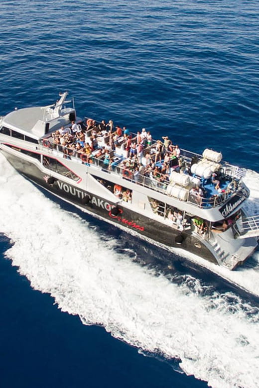 Full-day VIP Cruise & Tour to Kefalonia 2 in One - Exploring Argostoli and Myrtos Beach