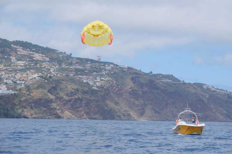 Funchal: Parasailing Tour on the Coast of Madeira Island - Arriving in Funchal and Getting Ready for Parasailing
