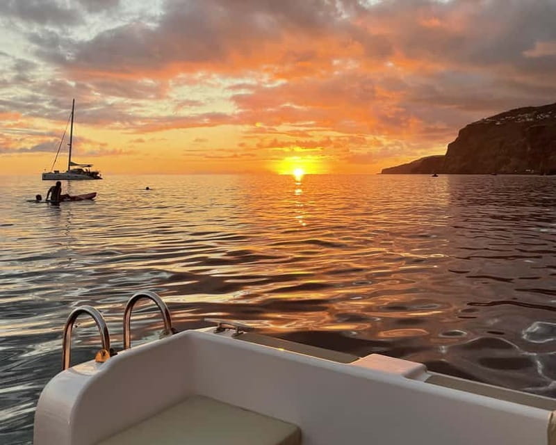 Funchal:Private Sunset Boat Trip - Snorkel & Paddle up 11 pp - Exploring Madeira from the Sea—A Personal Perspective