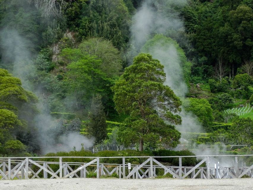 Furnas: Thermal Springs & Tea Plantation Day Tour With Lunch - Scenic Photo Stops