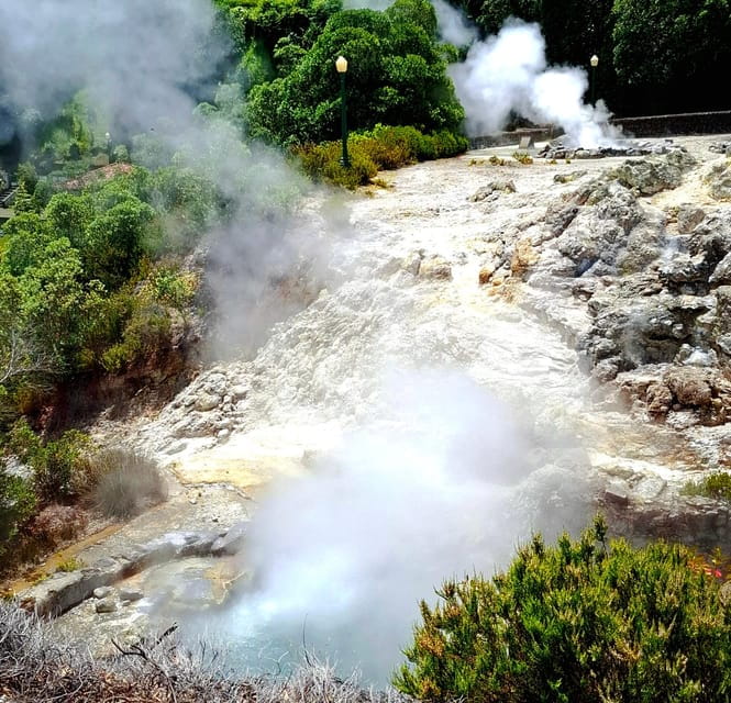 Furnas: Volcano Crater, Lake, Tea Plantation, and Waterfall - FAQs