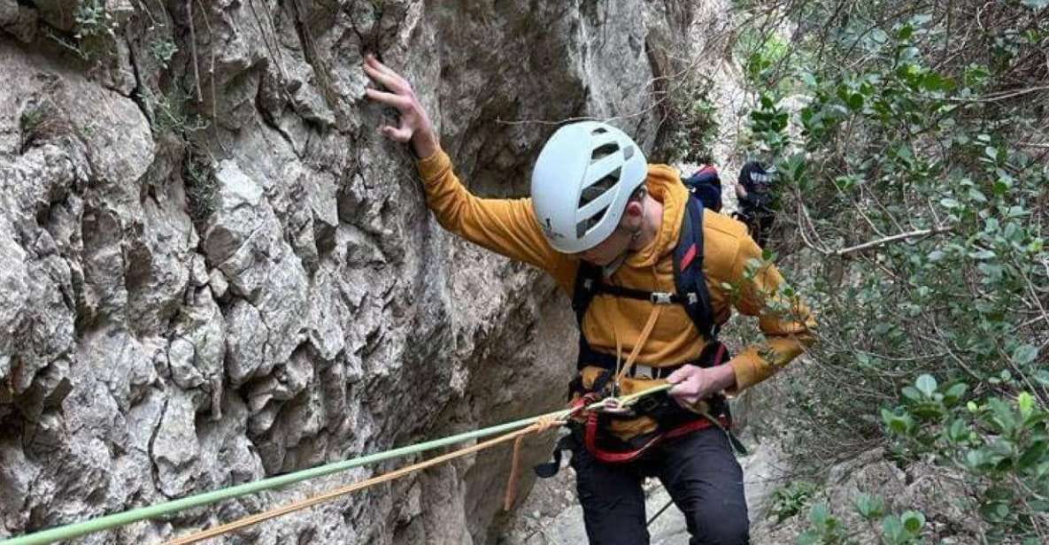 Garx and Villa La Nao: Canyoning - Itinerary Details