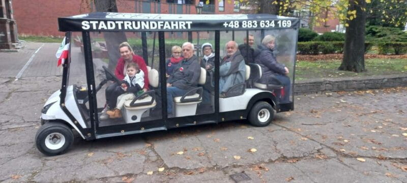 Gdansk: City Sightseeing Tour by Golf Cart/Buggy Guided Tour - FAQ