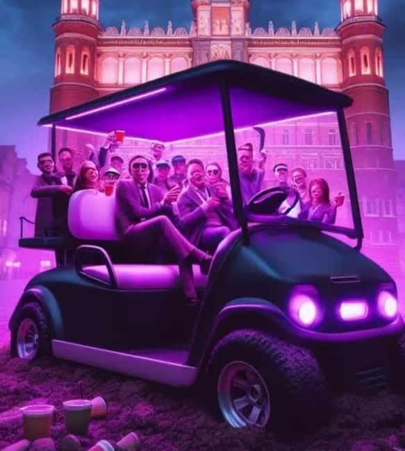 Gdansk: NO LIMIT BEER City Tour by Golf Cart - The Experience: What It Feels Like