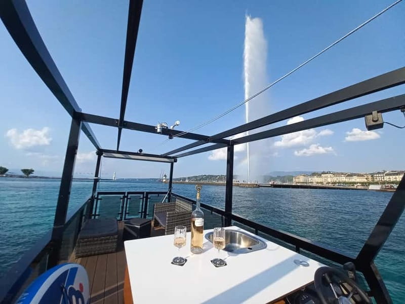 GENEVA: PRIVATE 360° LAKE CRUISE WITH APERITIF - Key Points / Takeaways