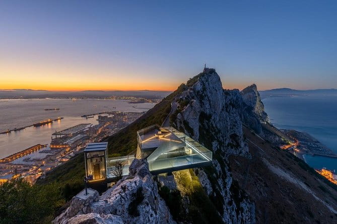 Gibraltar Skywalk & Suspension Bridge Tour 1.45hrs - Discover Gibraltar’s Highlights in a Compact Tour