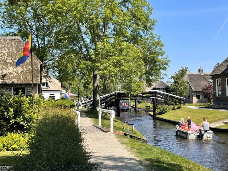 Giethoorn & Windmill Country  A Journey Through Old Holland - Windmill Options: The Quiet Schermerhorn or the Lively Zaanse Schans