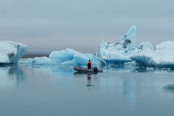 Glacier Lagoon Private Tour with Private Zodiac boat ride on the Iceberg Lagoon - Key points / Takeaways