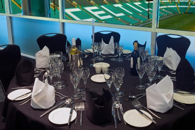 Glasgow: Celtic Park Number 7 Restaurant - Key Points / Takeaways