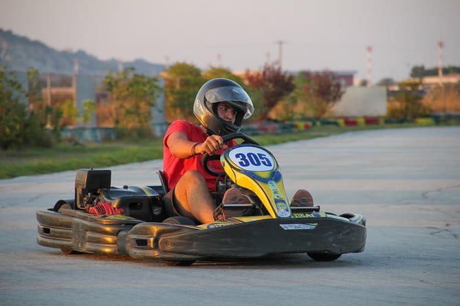 Go karting experience - The Entrance and Location: Easy Access in Zakynthos