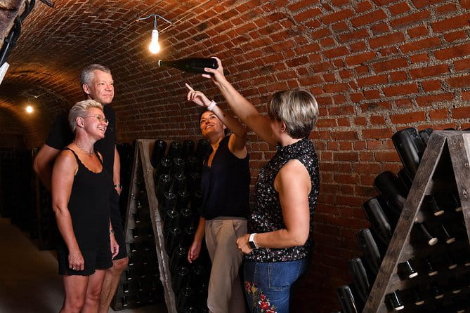 Gold Champagne Experience From Epernay (Private Full Day Tour) - Enjoying a Champagne-Paired Lunch