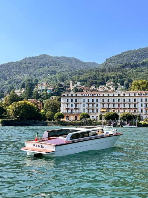 Golf car tour and boat ride on Lake Como - Price, Value, and Considerations