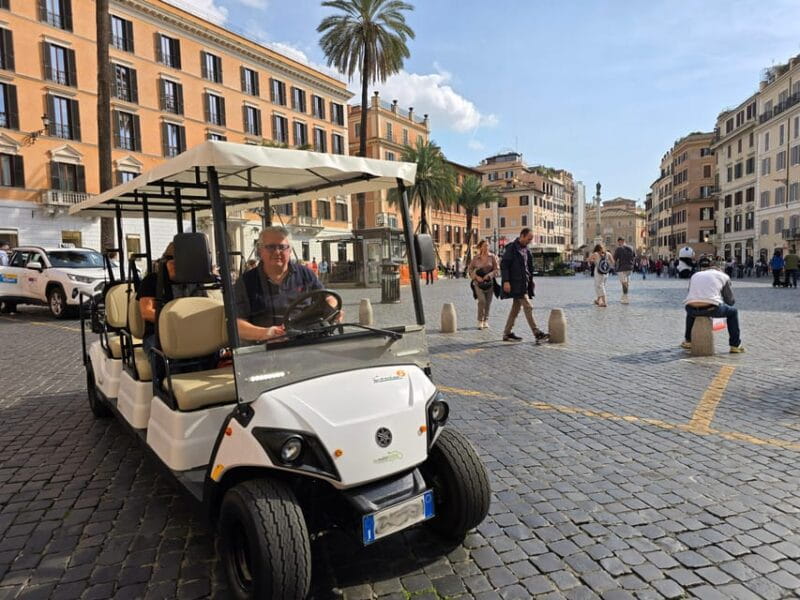 Golf Cart Tour of Rome: 3h with local guide and Gelato - What’s Included and Practicalities