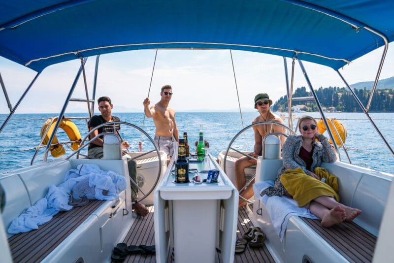 Gouvia: Corfu Island Sailing Trip with Snack and Soft Drinks - FAQ