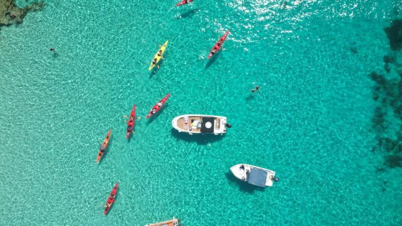 Gozo: Comino and Blue Lagoon Guided Kayaking Adventure - The Blue Lagoon: The Highlight Swim Spot