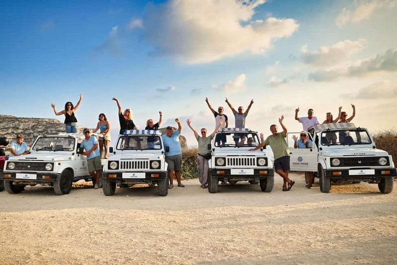 Gozo Island: Shared Sunset Jeep Tour & Comino Visit - Price and Logistics