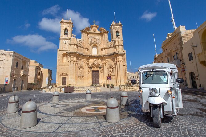 Gozo Tuk Tuk Chauffered Tour W/Crossing & Return by Yippee Island Hopper Boat - Cancellation Policy