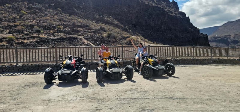 Gran Canaria: 3-WHEEL RYKER 3 HOUR TOUR -FREE PICKUP&DROPOFF - Key Points / Takeaways