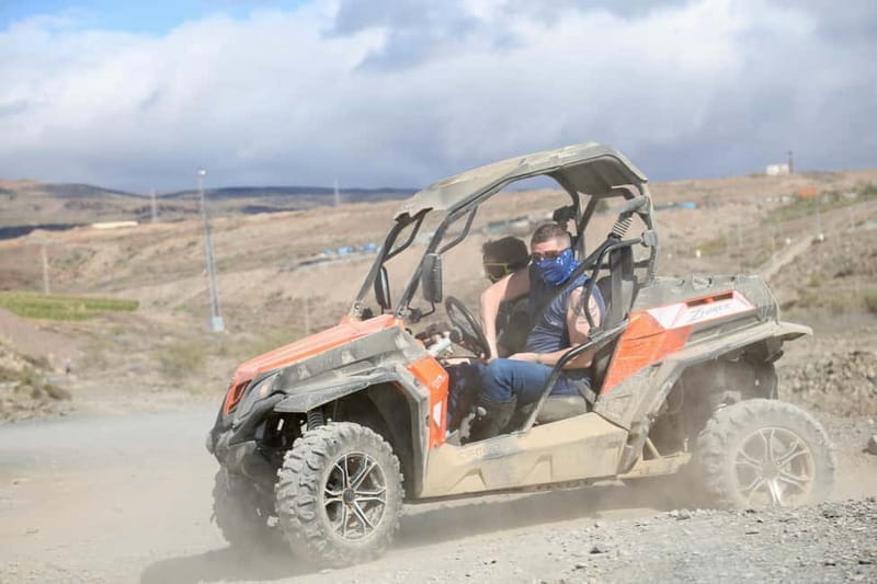 GRAN CANARIA: BUGGY TOUR -AFTERNOON SUNSET TOUR 1 HOUR 45MIN - The Route: From Maspalomas to Canyons and Valleys