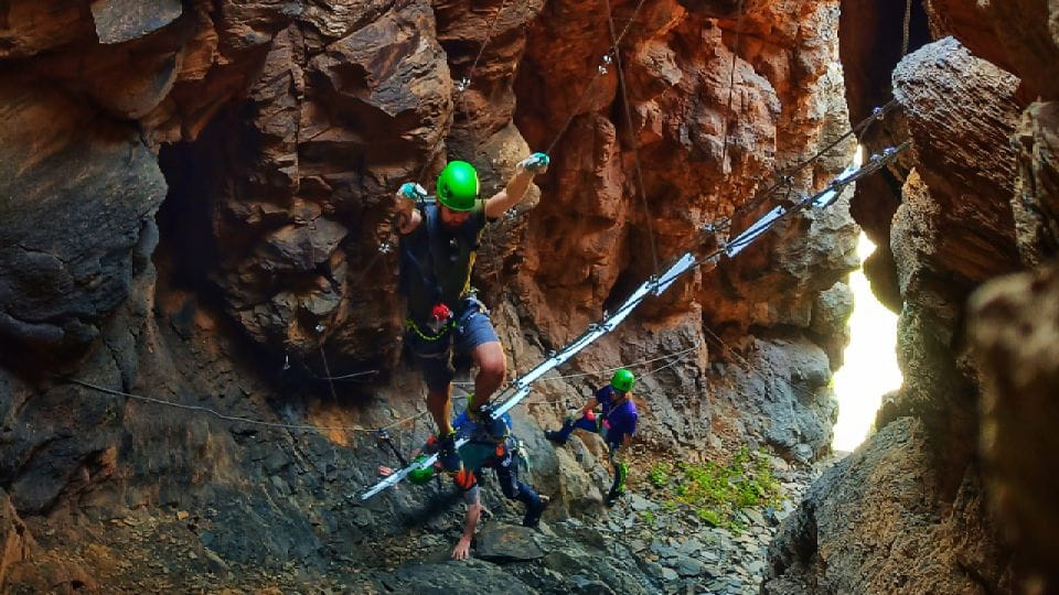 Gran Canaria: Guided Via Ferrata and Zipline Adventure - Vertical Route and Challenges