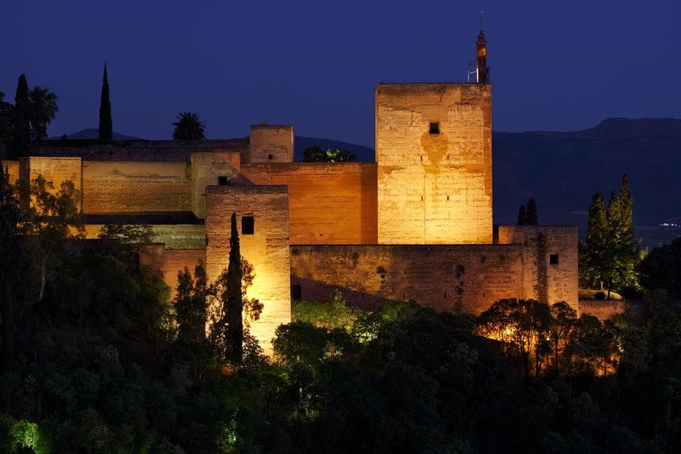Granada: Alhambra Night Visit Entry Ticket - Included Services Overview