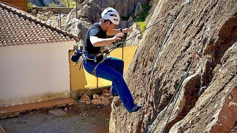 Granada: Belaying Course in a Climbing Falls - Key points / Takeaways