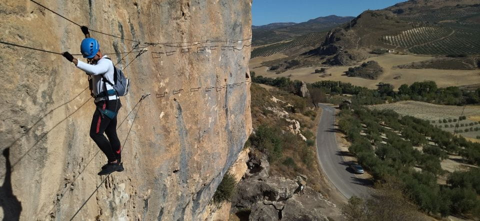 Granada: via Ferrata Moclin With Transfers - Key Points