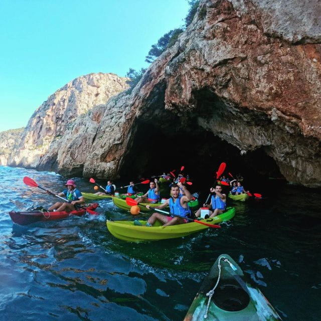 Granadella-Moraig: Full Day Experience by Kayak & E-Bike - Included Amenities