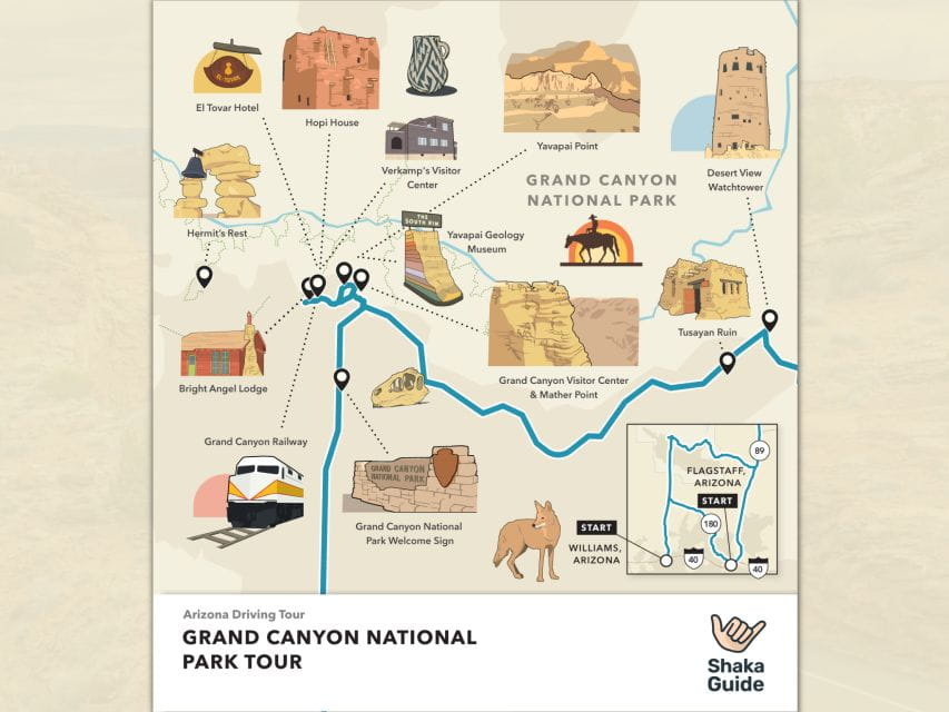 Grand Canyon South Rim: Self-Guided GPS Audio Tour - Frequently Asked Questions