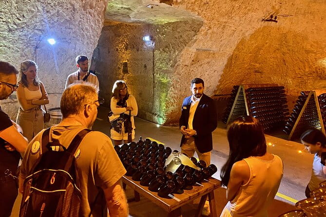 GRAND VINTAGE Ruinart Veuve Clicquot Private Champagne from Paris - An In-Depth Tour of Veuve Clicquot’s Cellars