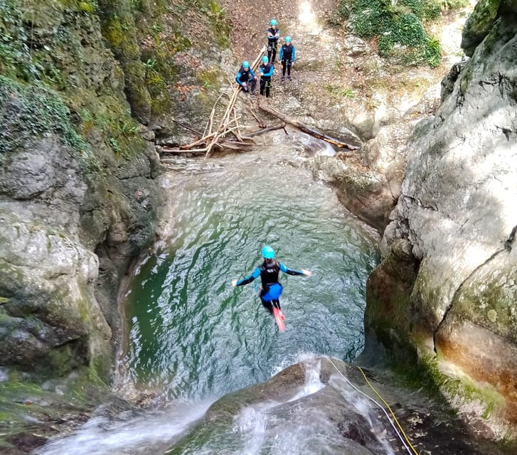 Grenoble, Vercors: Explore the Versoud Canyoning with fun - Key points / Takeaways