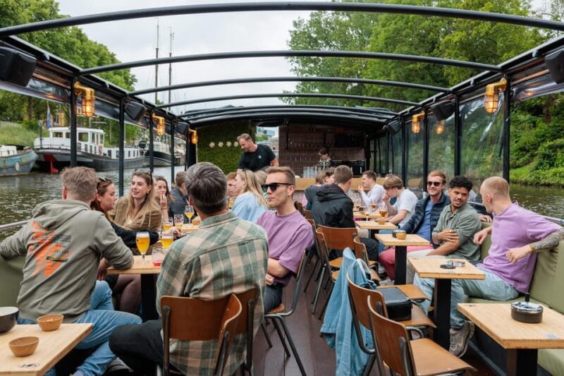 Groningen: Terrace Boat Experience with a Cozy Bar - Discovering the Floating Terrace: What It’s All About